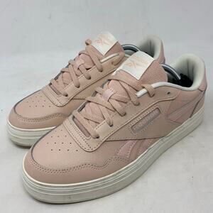 Reebok Court Advance Pink Sneakers Shoes Womens Size 8